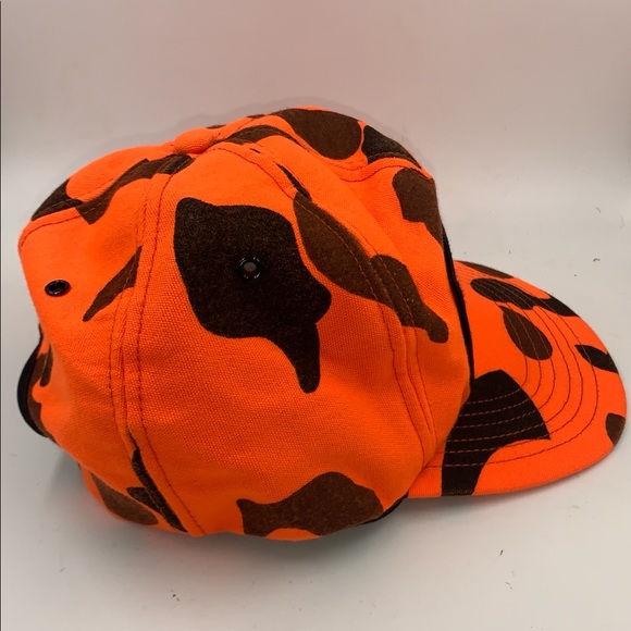 Vintage 80s ROUGH COUNTRY HUNTERS CHOICE PATCH SNAPBACK TRUCKER HAT MADE IN USA - Picture 3 of 4